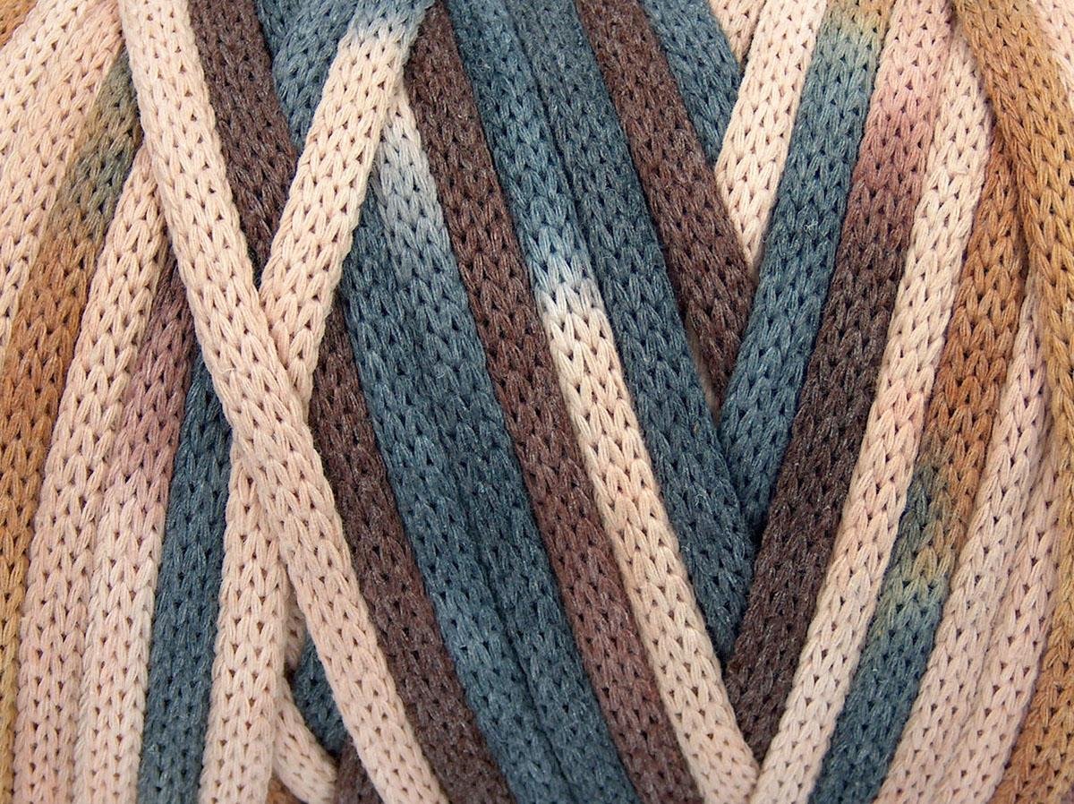 Macrame VisCot Color 5mm Cream, Brown Shades, Grey Shades