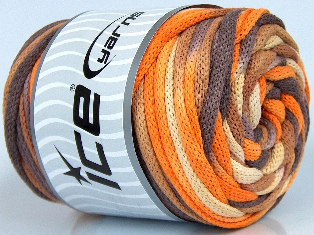 Macrame VisCot Color 5mm Orange, Yellow, Brown Shades