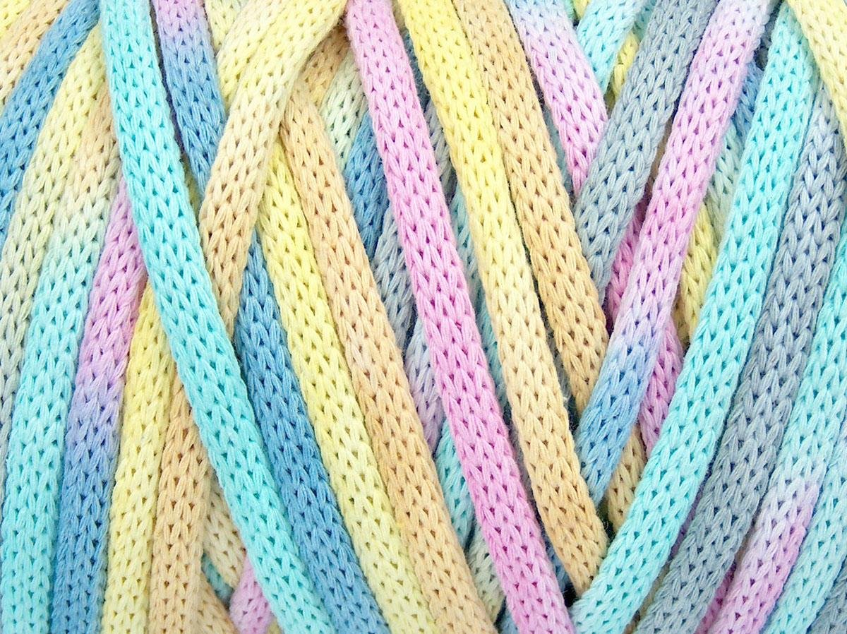 Macrame VisCot Color 5mm Pink, Blue, Yellow, Light Grey, Mint Green