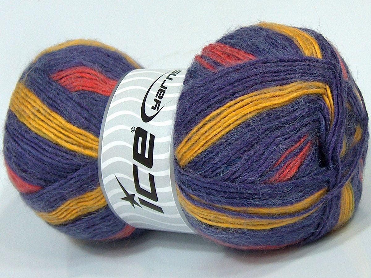 Madonna Orange, Gold, Lavender