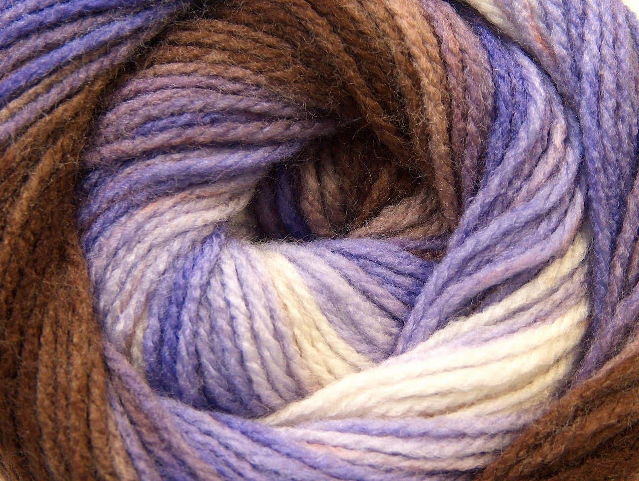 Magic Light Brown, White, Lilac
