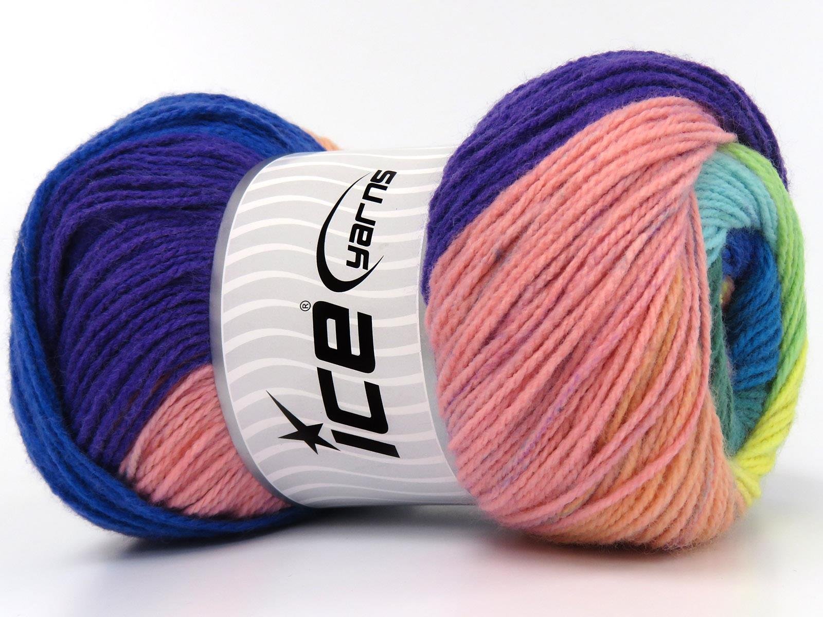 Magic Light Green, Blue, Purple, Turquoise, Yellow, Salmon