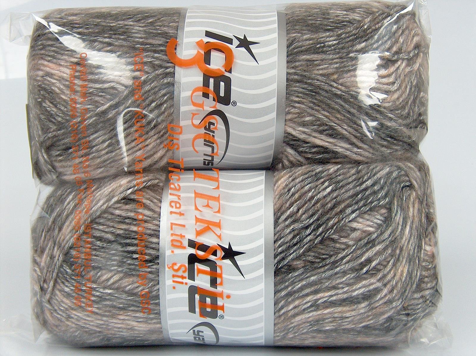 Mega Star Black, Cream, Light Salmon