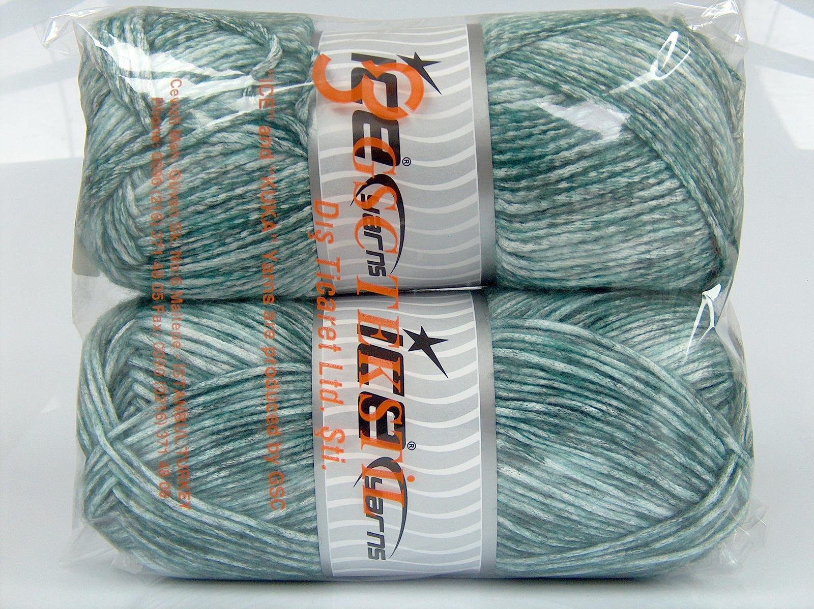 Mega Star Black, White, Green Shades