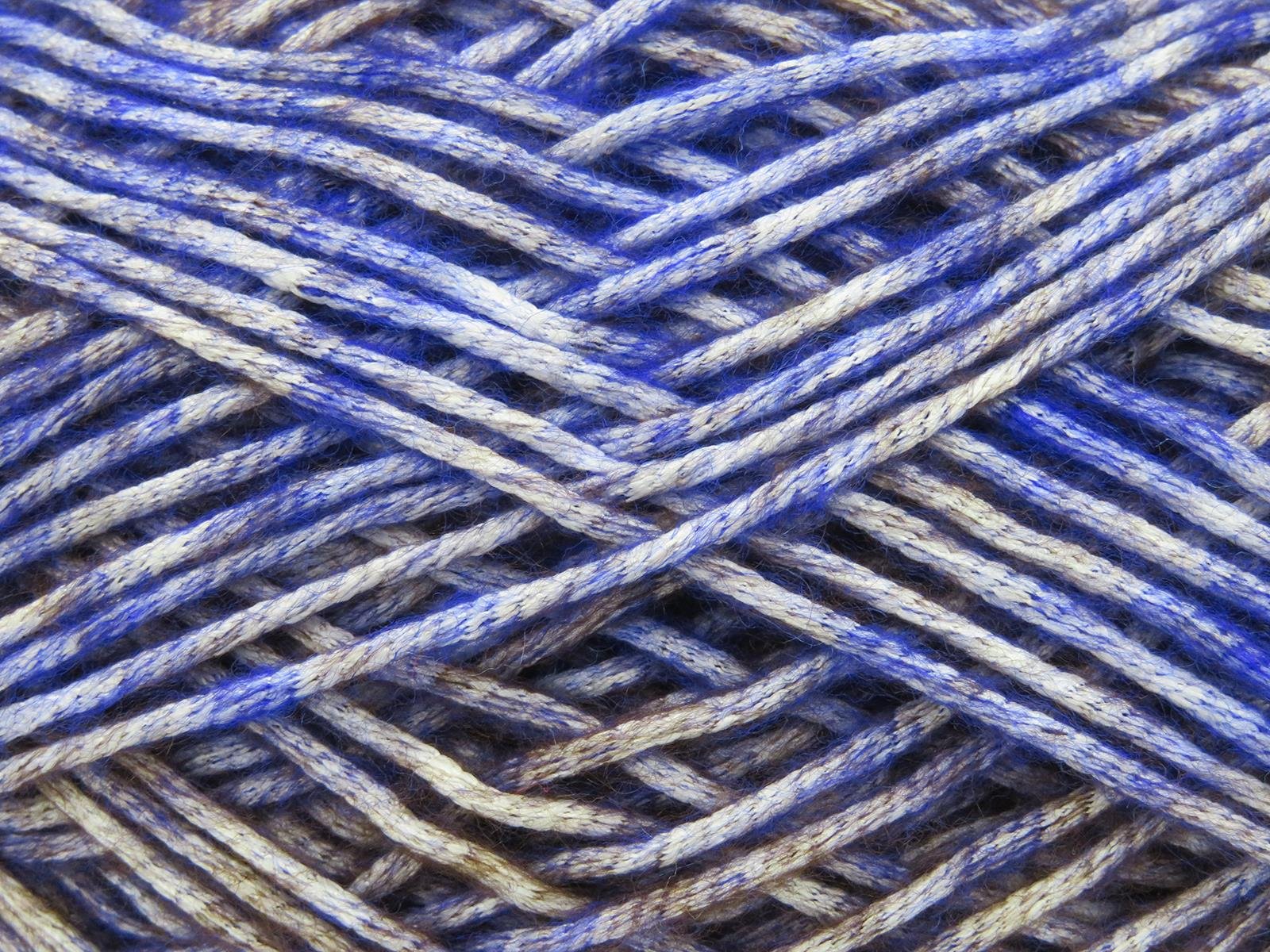 Mega Star Brown, White, Saxe Blue