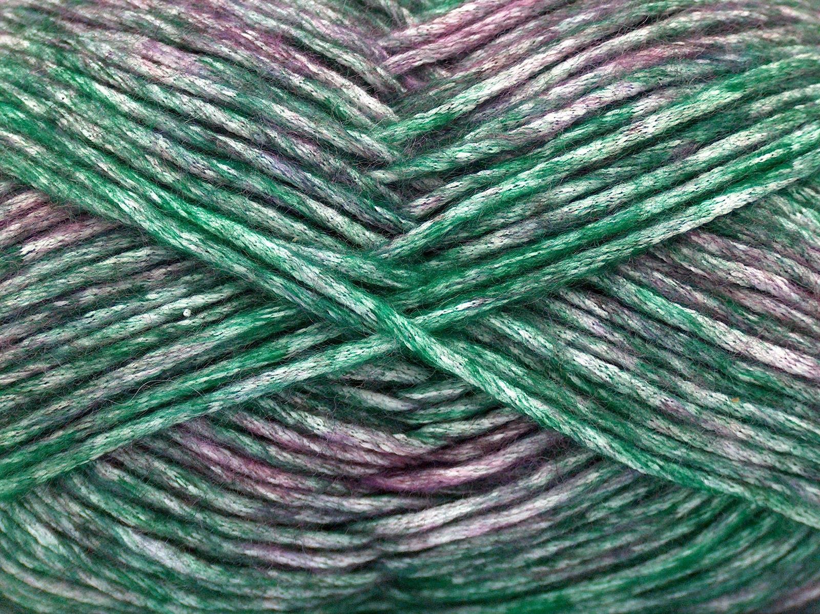 Mega Star Green, White, Purple