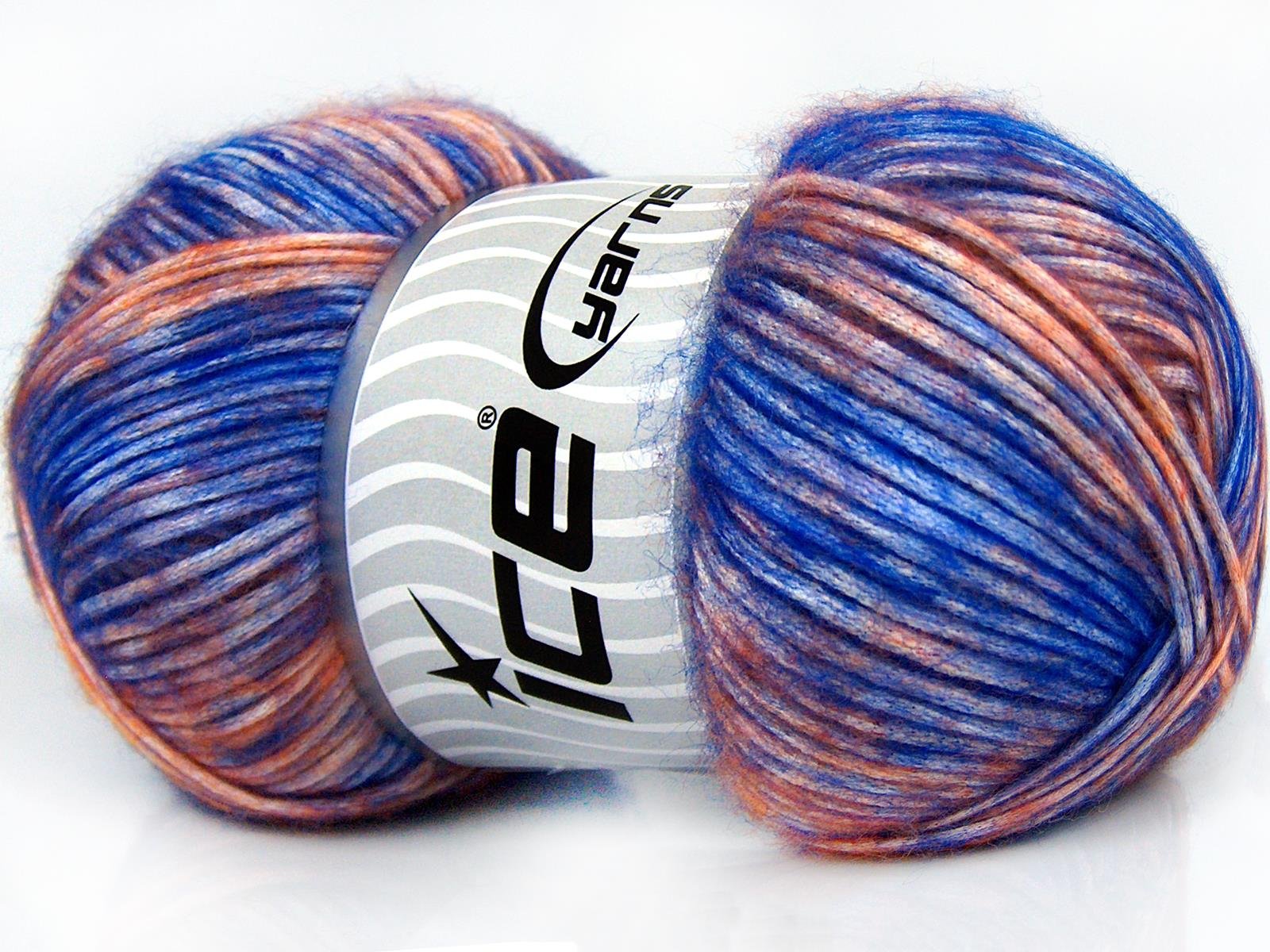 Mega Star Orange, Saxe Blue