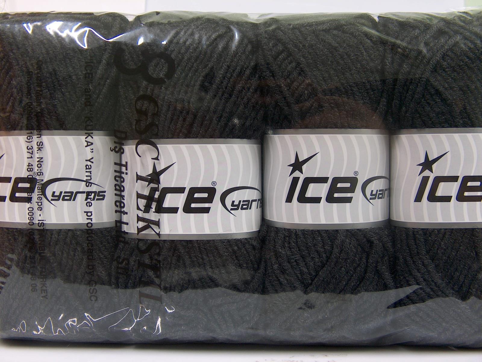 Merino Chunky Anthracite Black