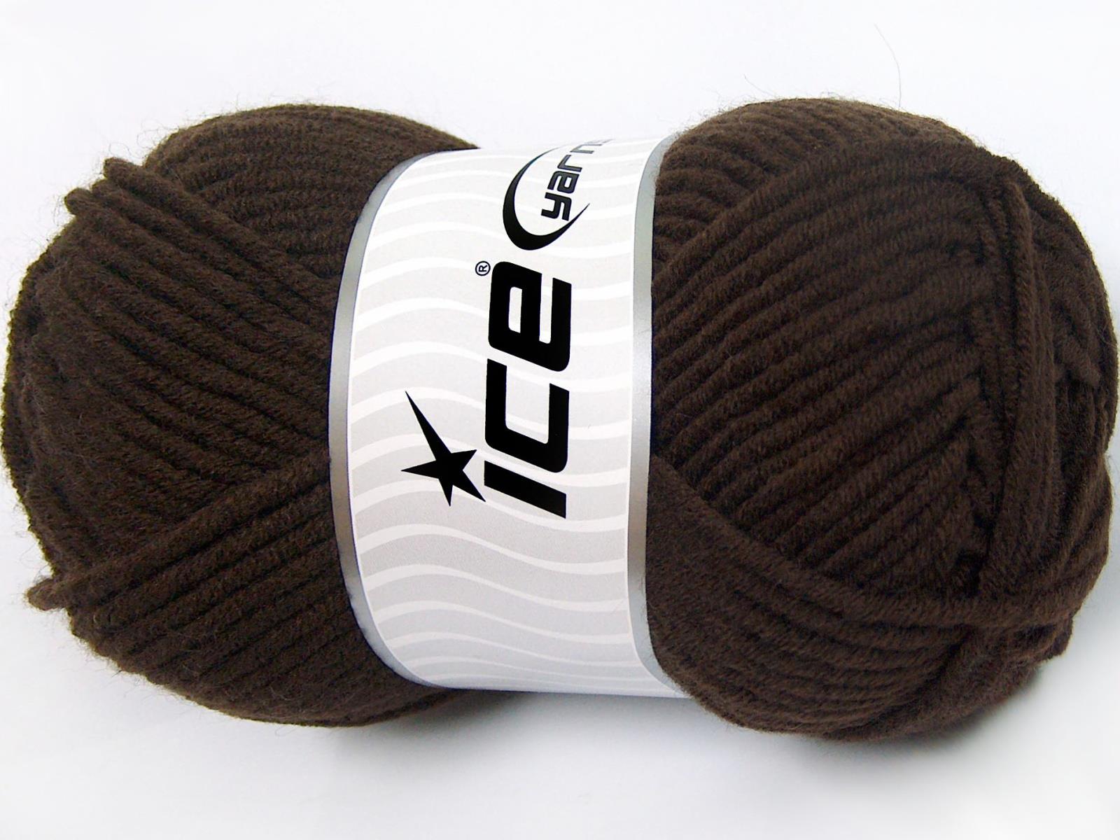 Merino Chunky Coffee Brown