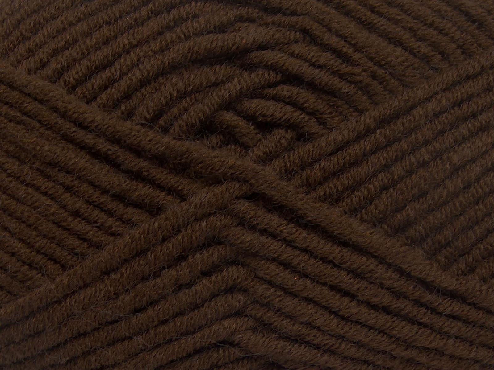 Merino Chunky Dark Brown
