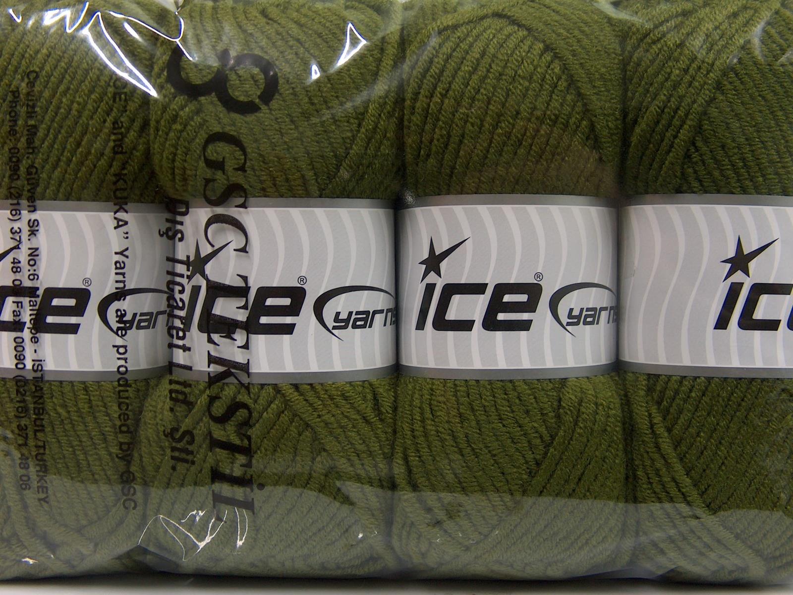 Merino Chunky Dark Khaki