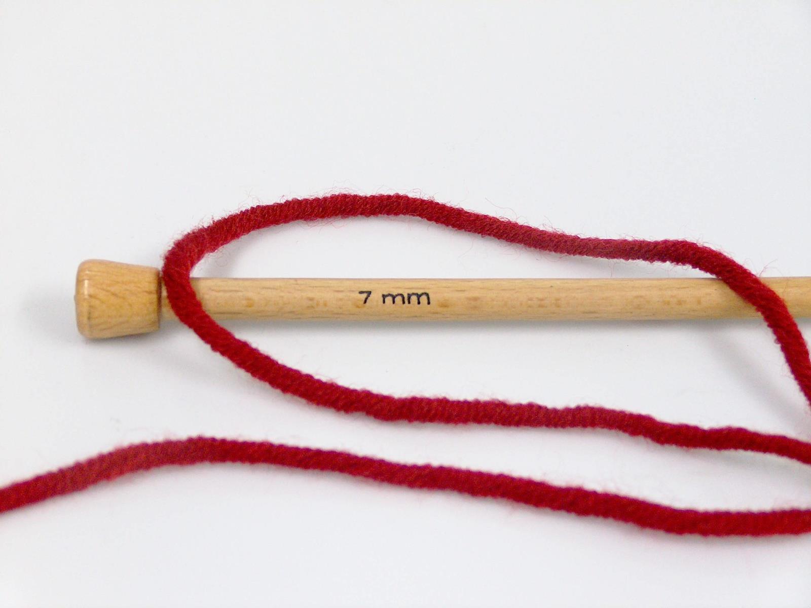 Merino Chunky Dark Red