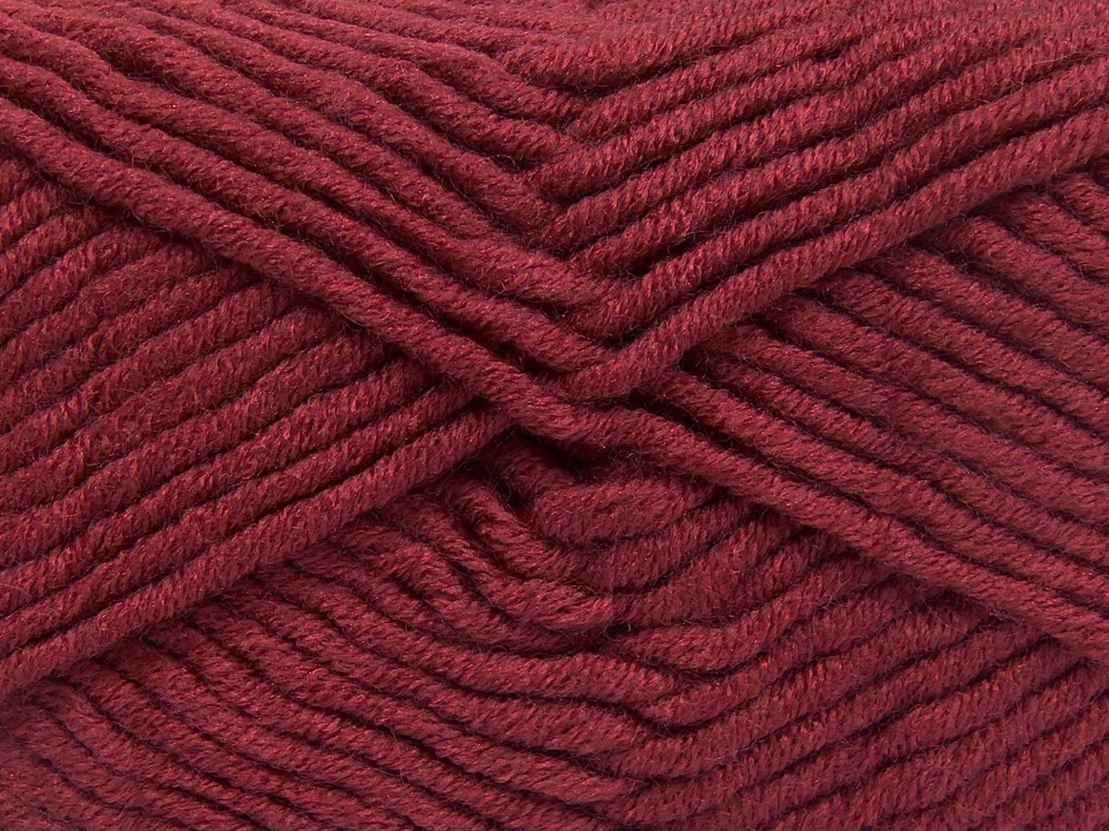 Merino Chunky Light Burgundy