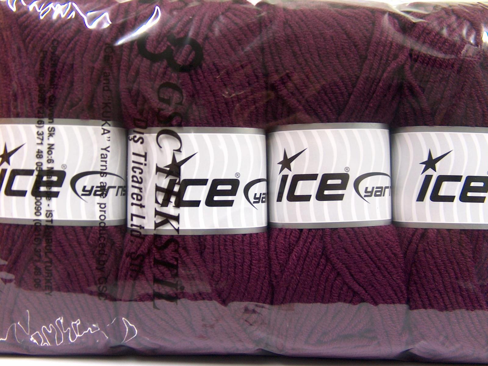 Merino Chunky Maroon