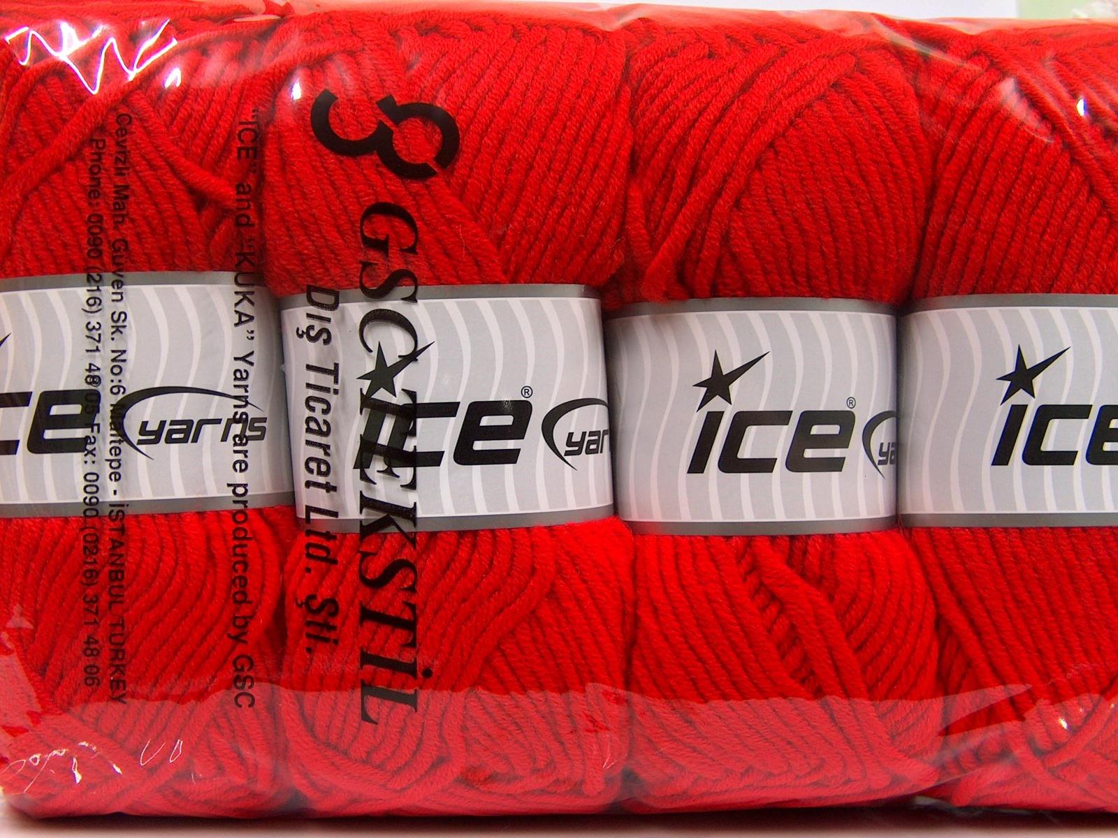 Merino Chunky Red