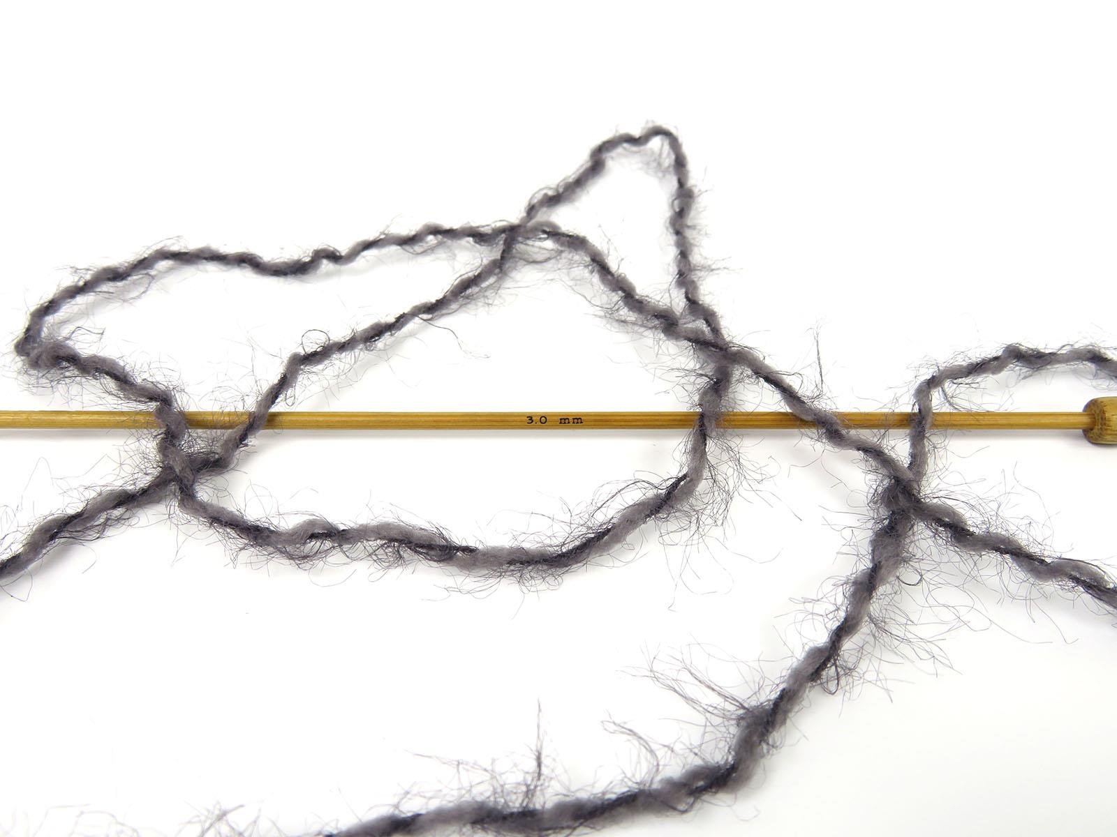 Merino Fur Dark Grey