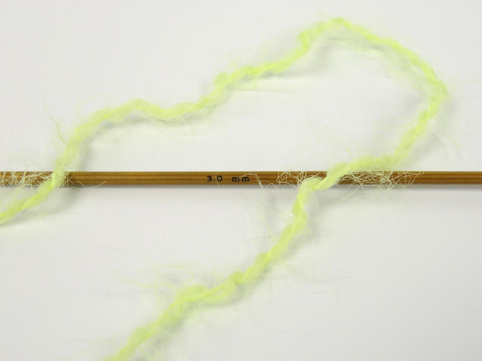 Merino Fur Neon Green