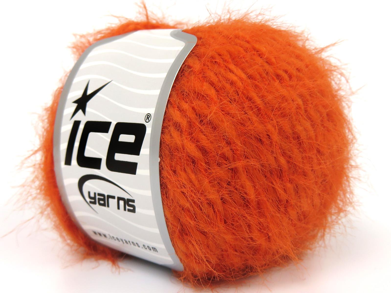Merino Fur Orange