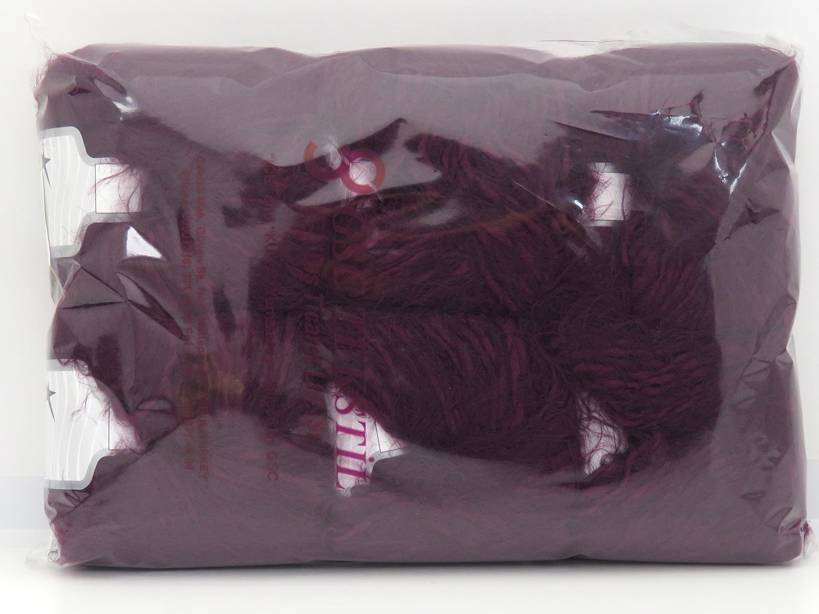 Merino Fur Worsted Maroon