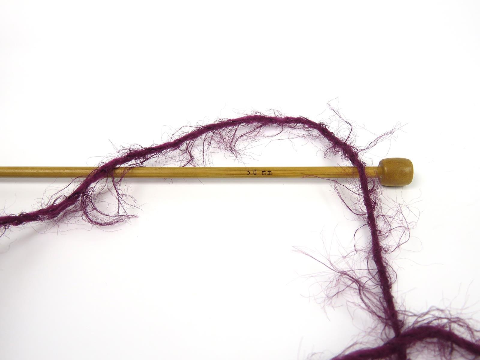 Merino Fur Worsted Maroon