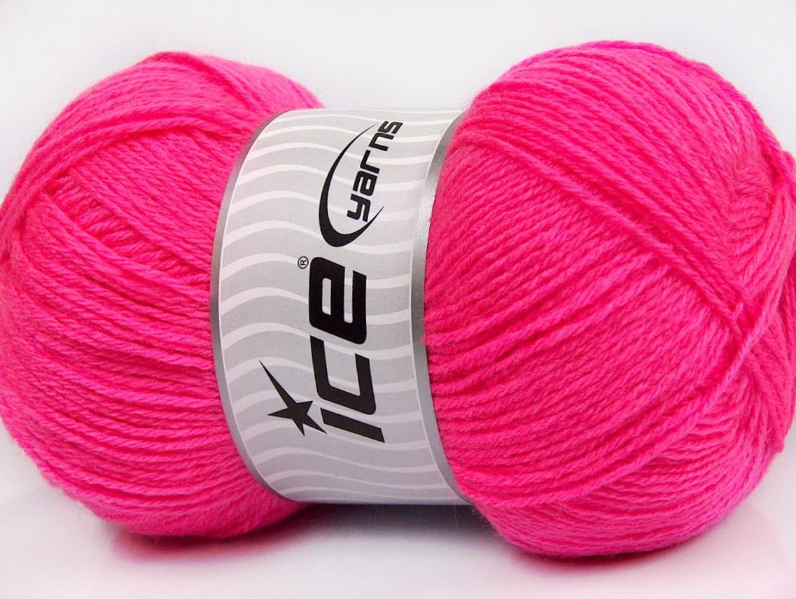 Merino Gold Bright Pink