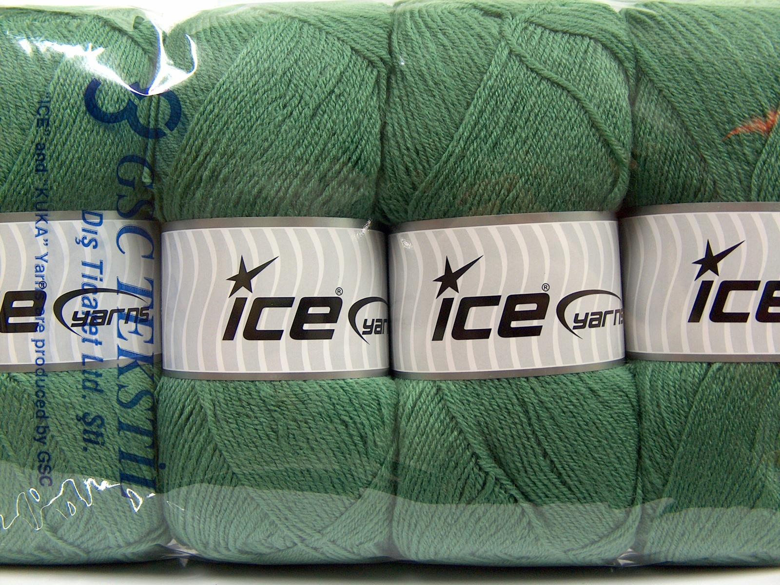 Merino Gold Light Green