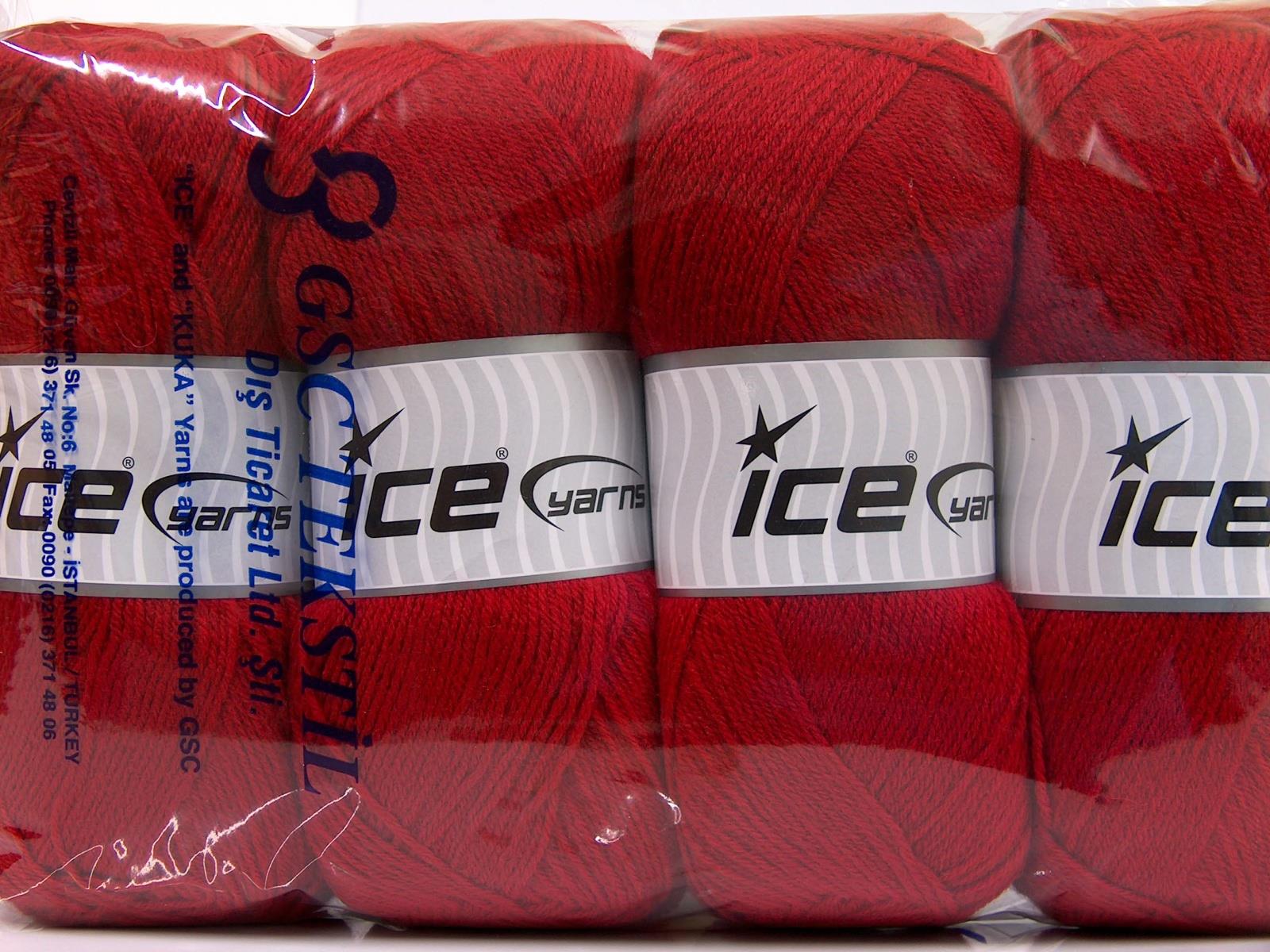 Merino Gold Red