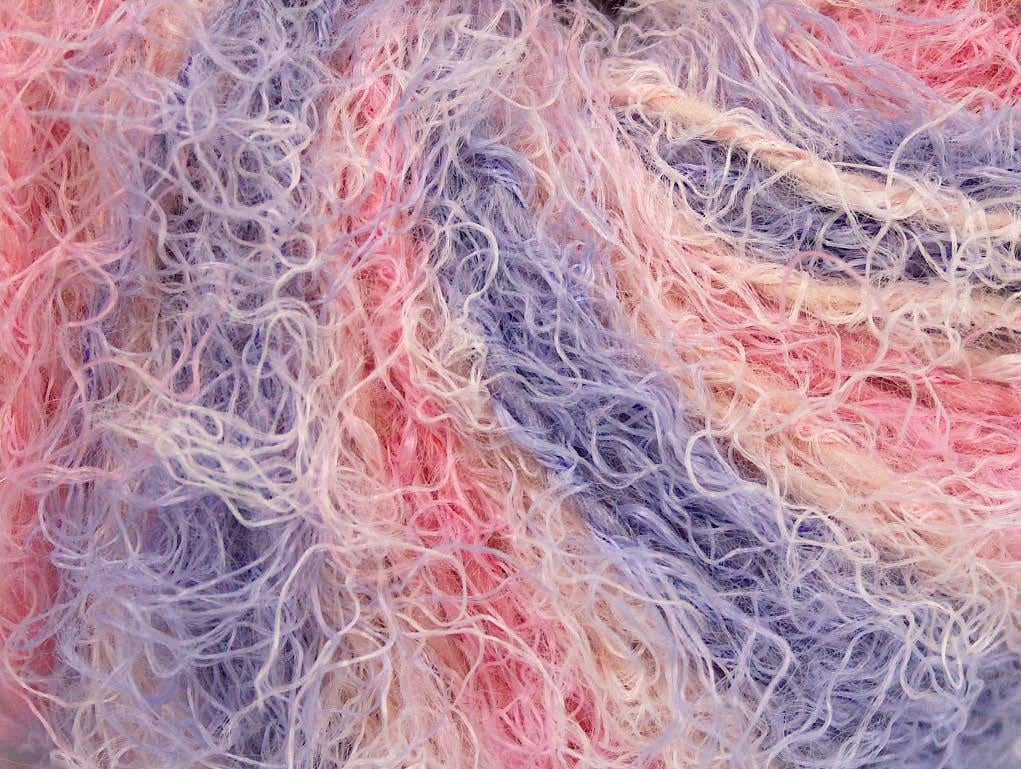 Modena Viscose Pink, Lilac, Light Salmon