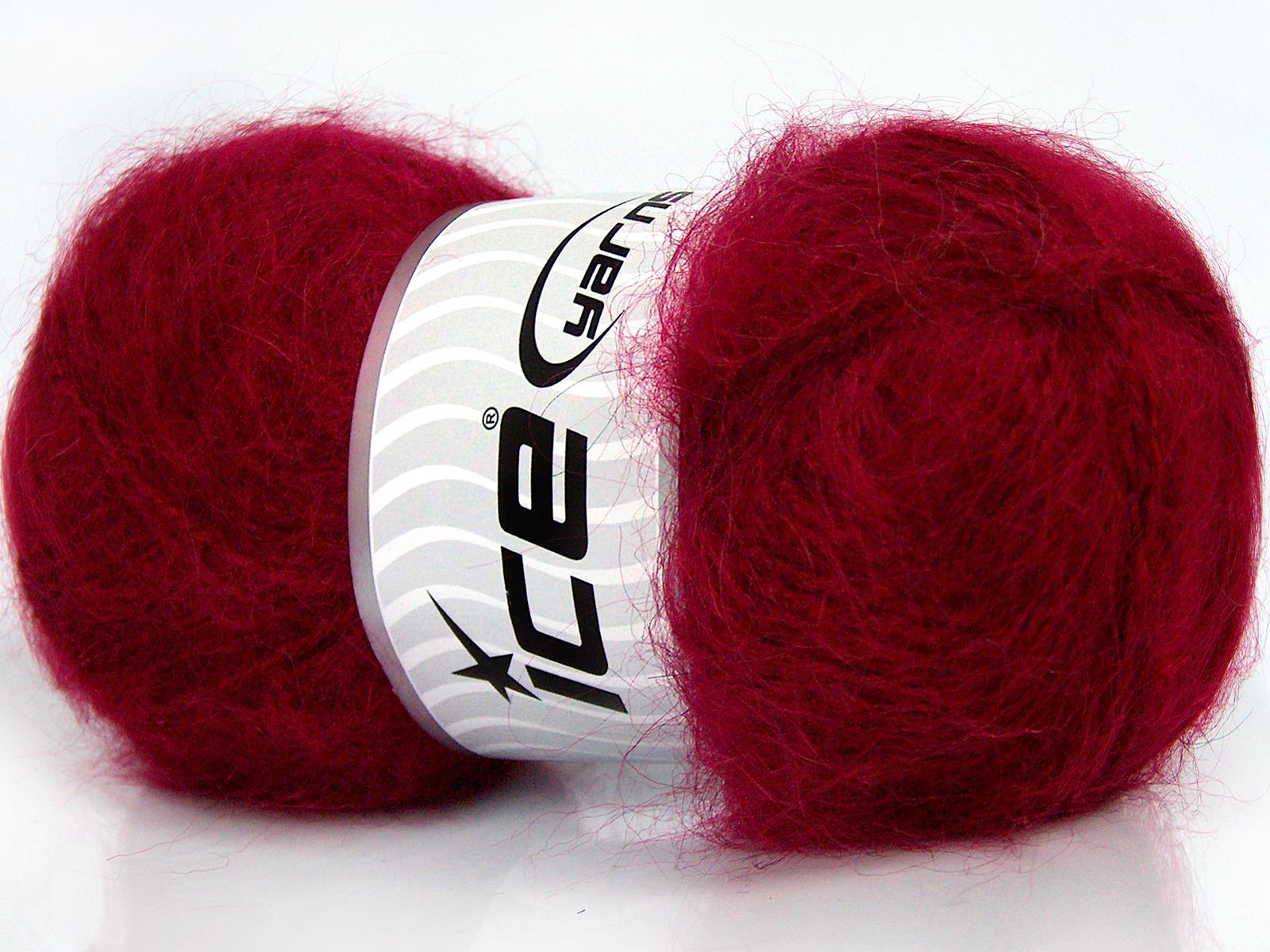 Mohair Classic Burgundy