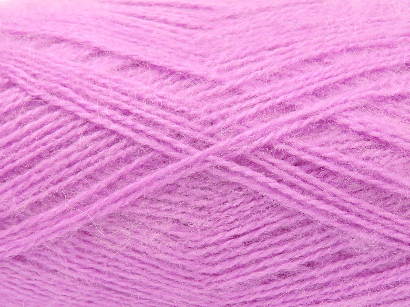 Mohair Pastel Candy Pink
