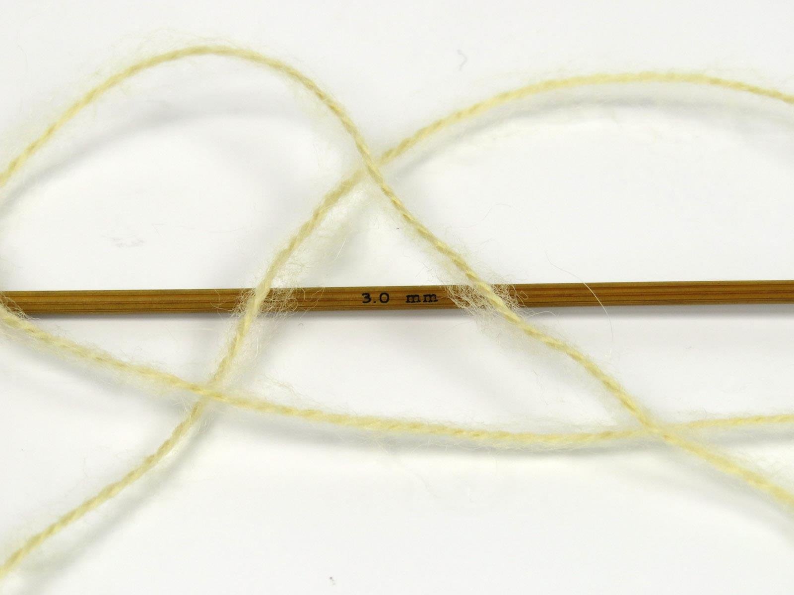 Mohair Pastel Dark Cream