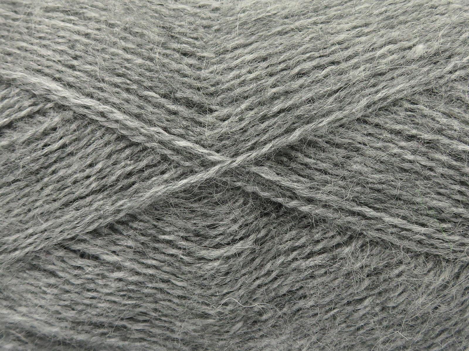 Mohair Pastel Grey