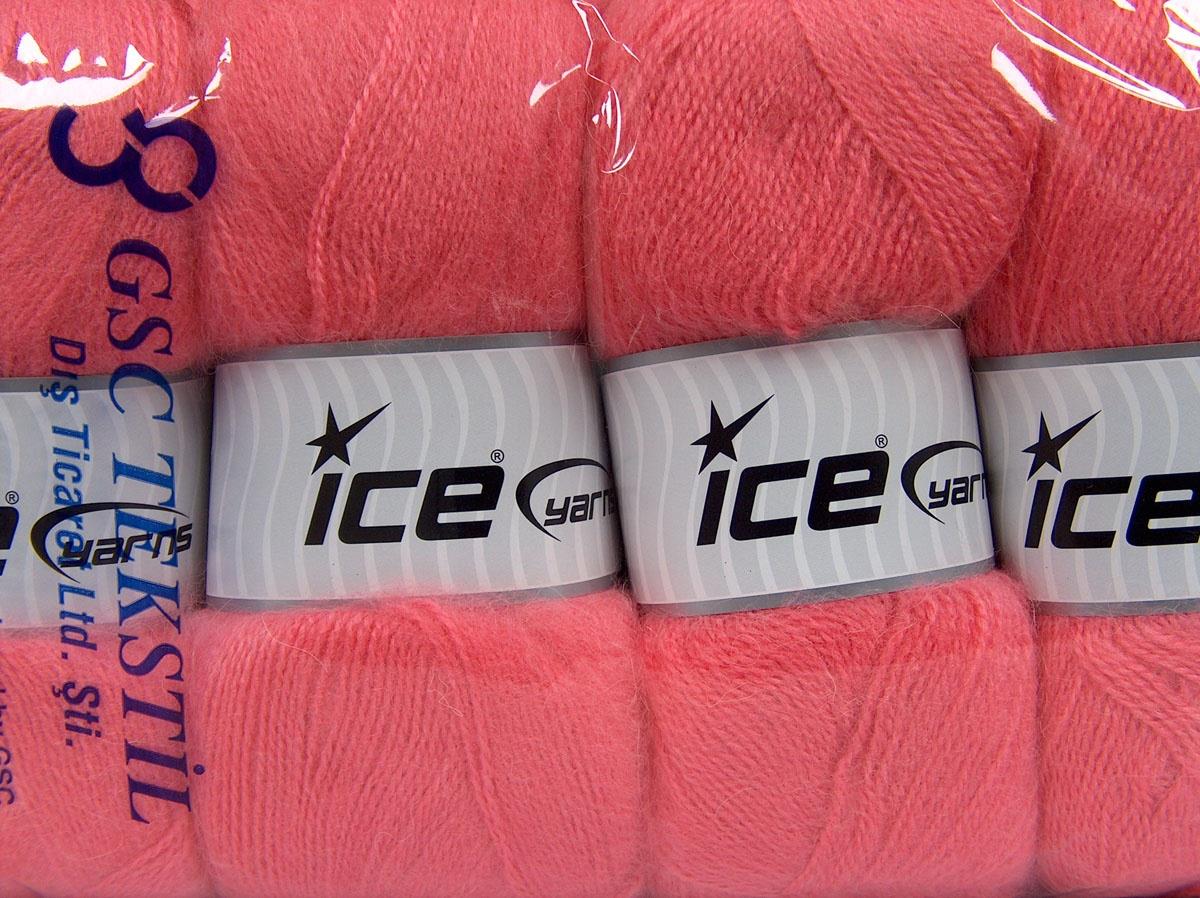 Mohair Pastel Salmon