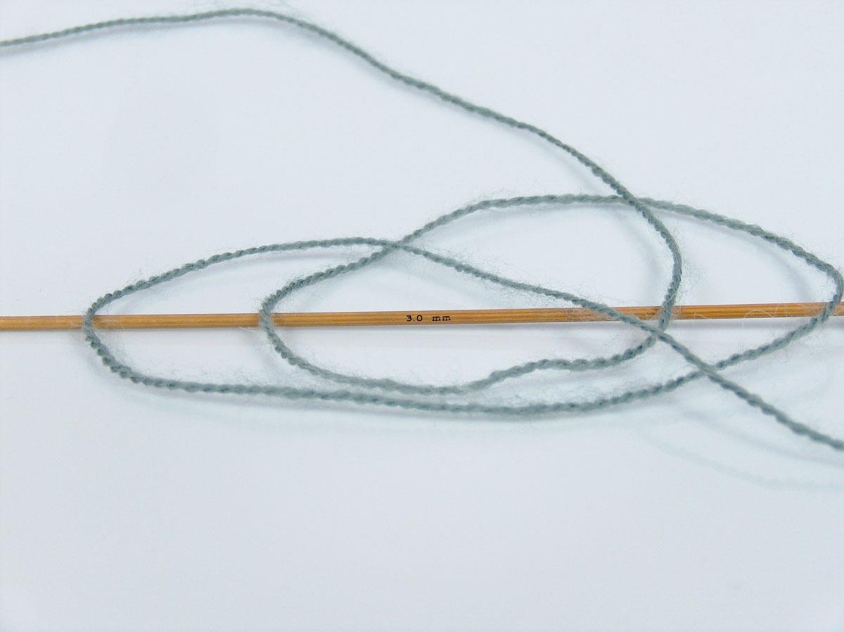 Mohair Pastel Slate Grey