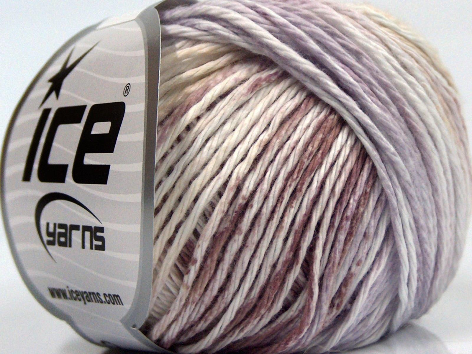 Mona Lisa Brown, White, Lilac, Beige