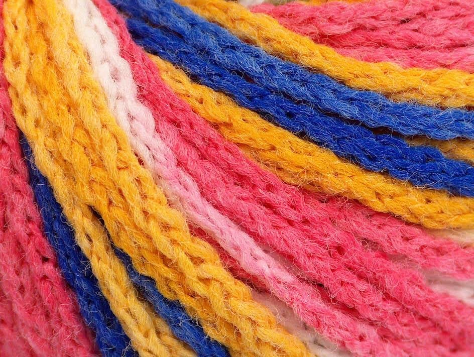 Monaco Pink, Blue, White, Gold