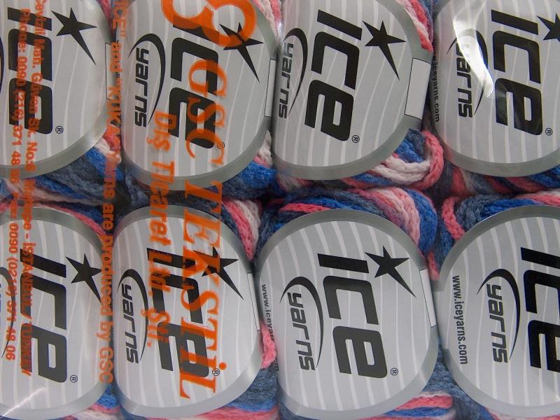 Monaco White, Salmon, Blue Shades