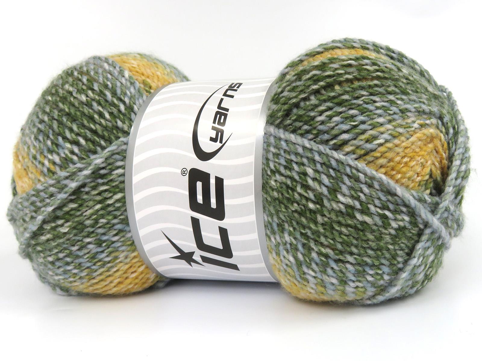 Mosaic Green, Blue, Gold, Light Pink