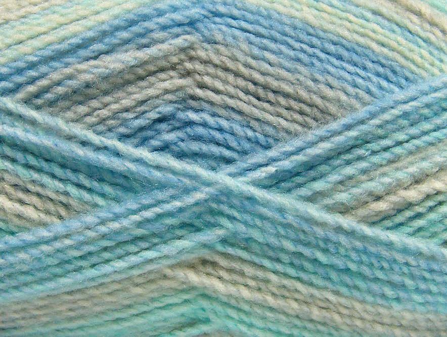 Mosaic Grey, Light Blue, Mint Light Green