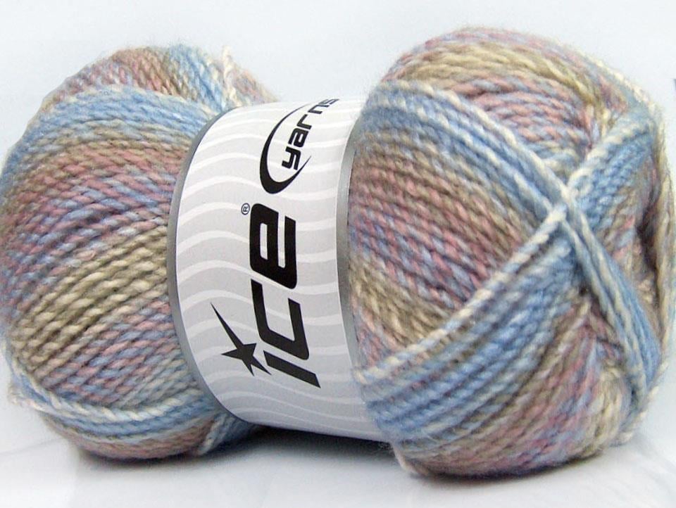 Mosaic White, Light Blue, Rose Pink, Beige