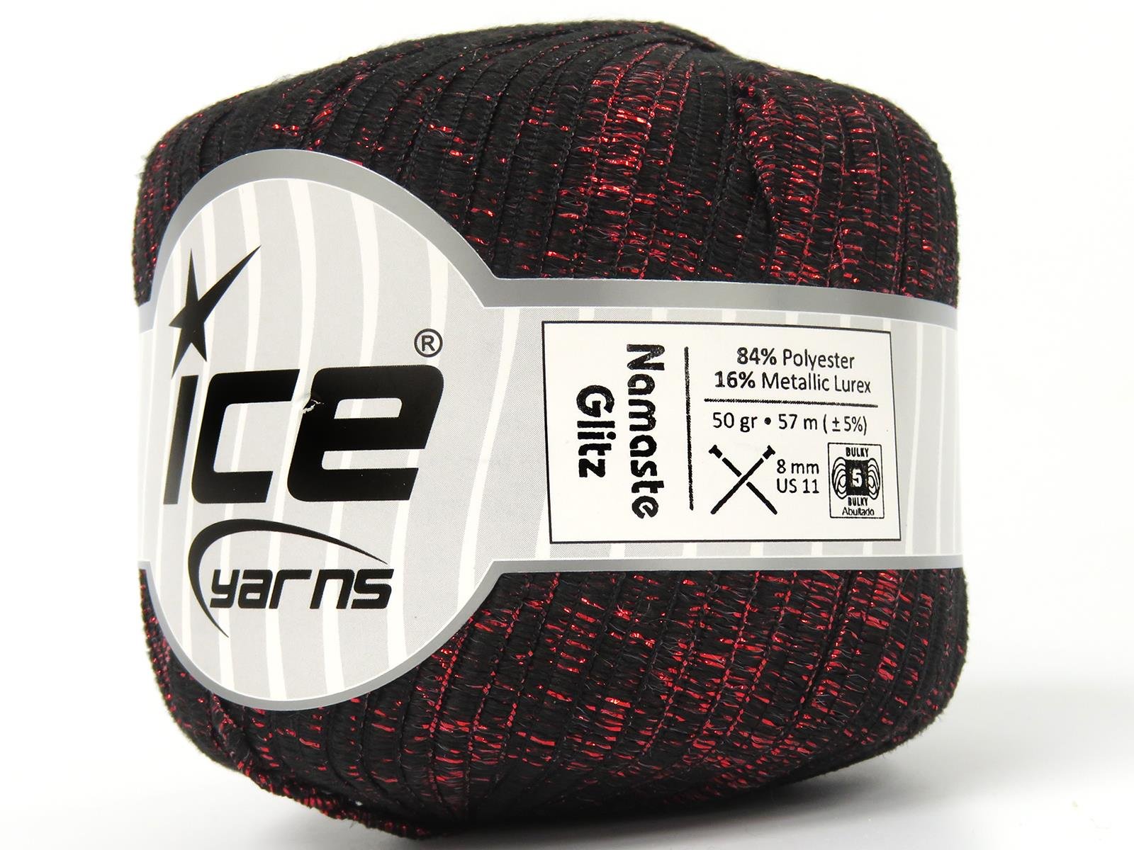 Namaste Glitz Black, Red