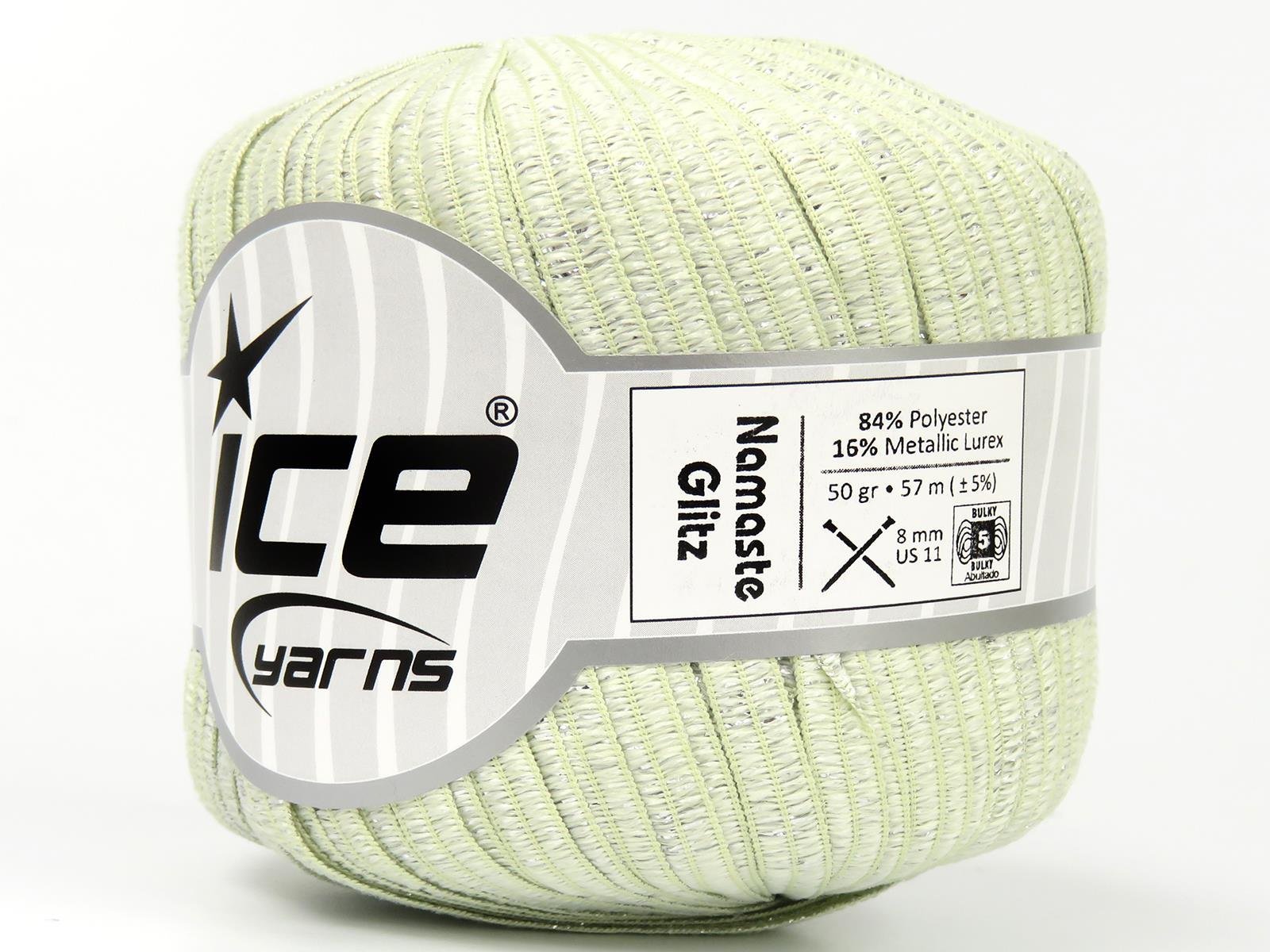 Namaste Glitz Silver, Dark Cream