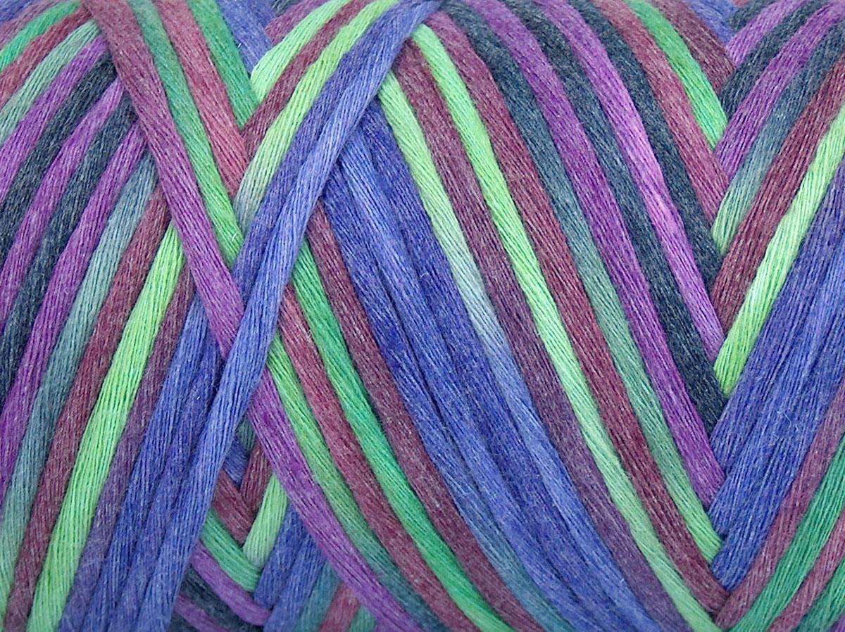 Natural Cotton Color 3mm Green, Purple, Grey, Maroon