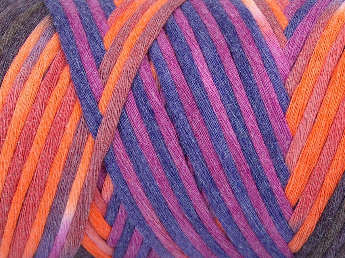 Natural Cotton Color 3mm Pink, Purple, Orange, Maroon