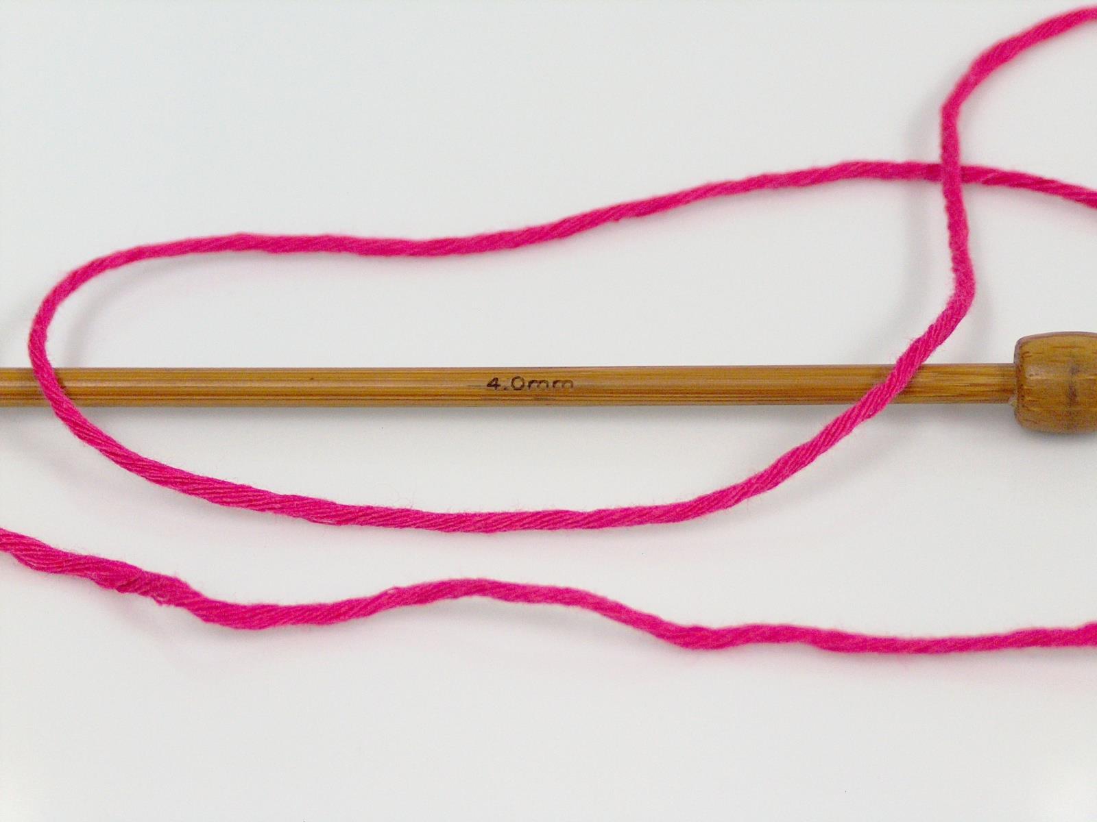 Natural Cotton Fuchsia