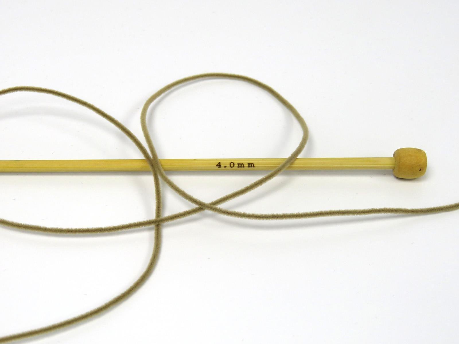 Nubuck Chenille Light Khaki