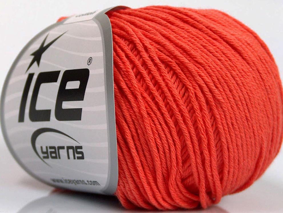 Organic Baby Cotton Salmon