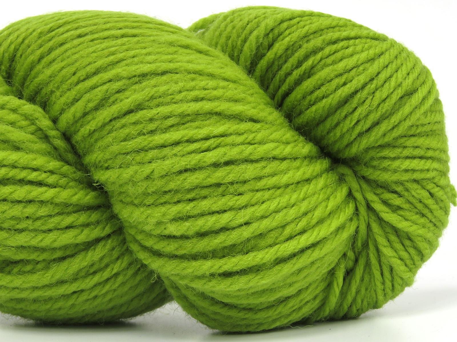 Organic Wool Bulky Green