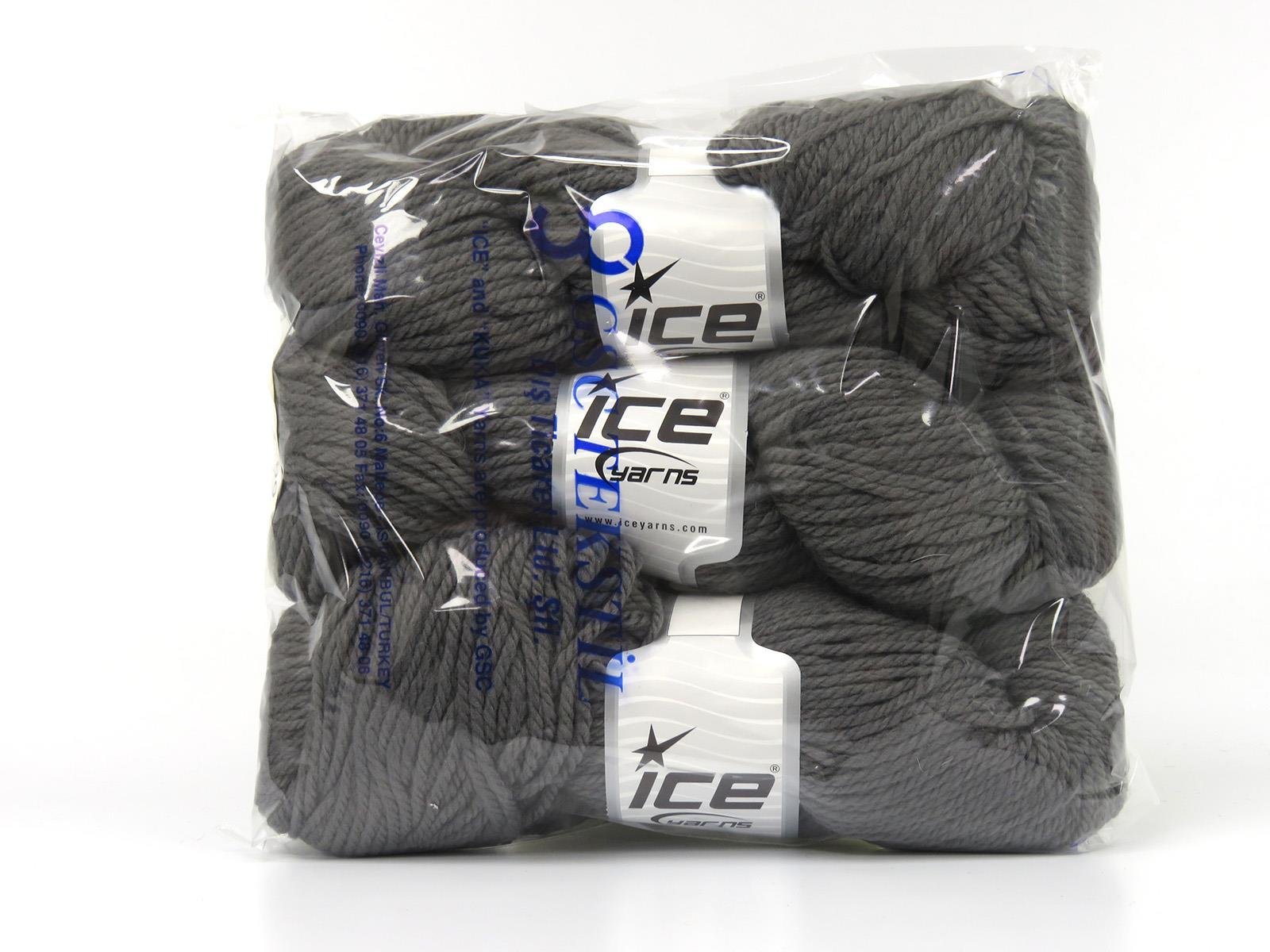 Organic Wool Bulky Grey