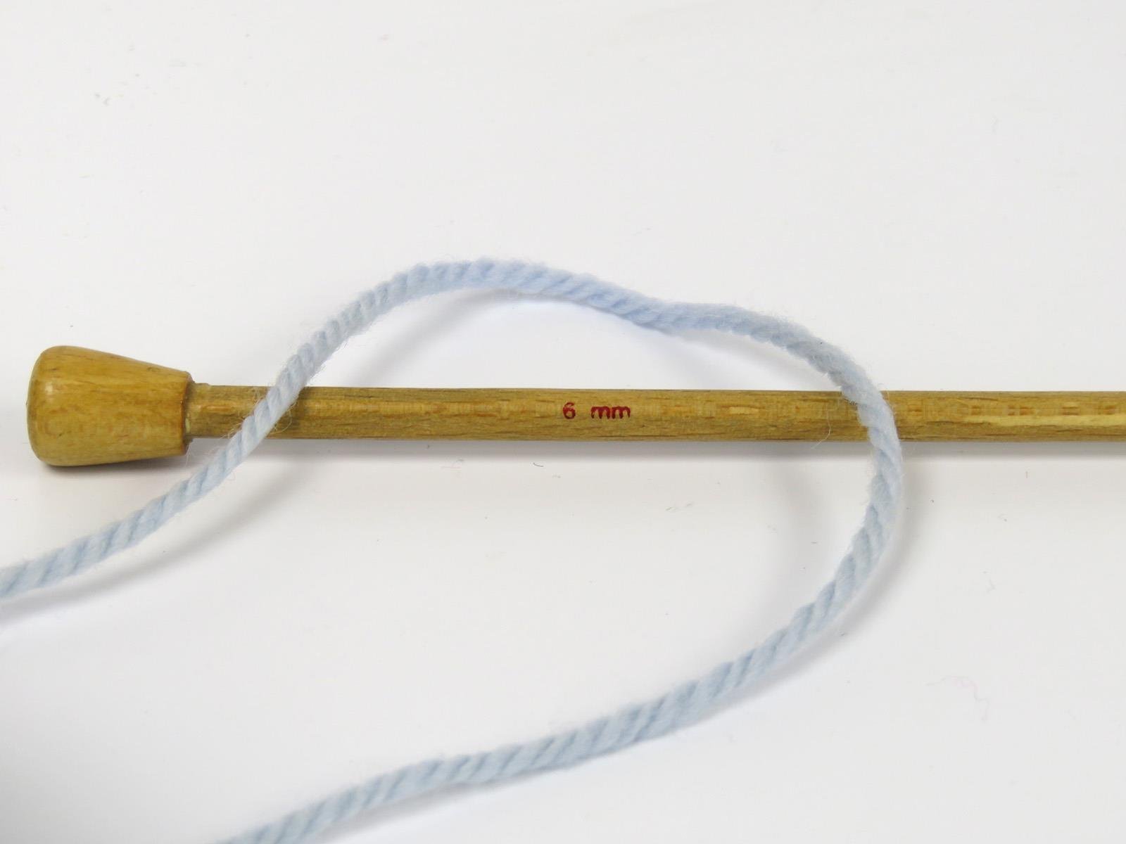 Organic Wool Bulky Light Blue